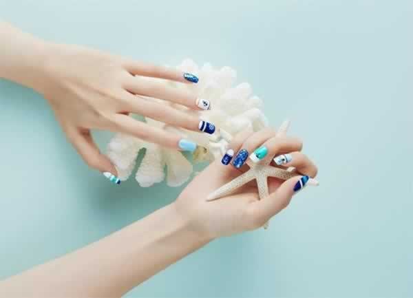 23 Beautiful Blue Nail Pattern