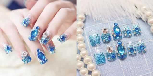 36 Nail Polish With Stone